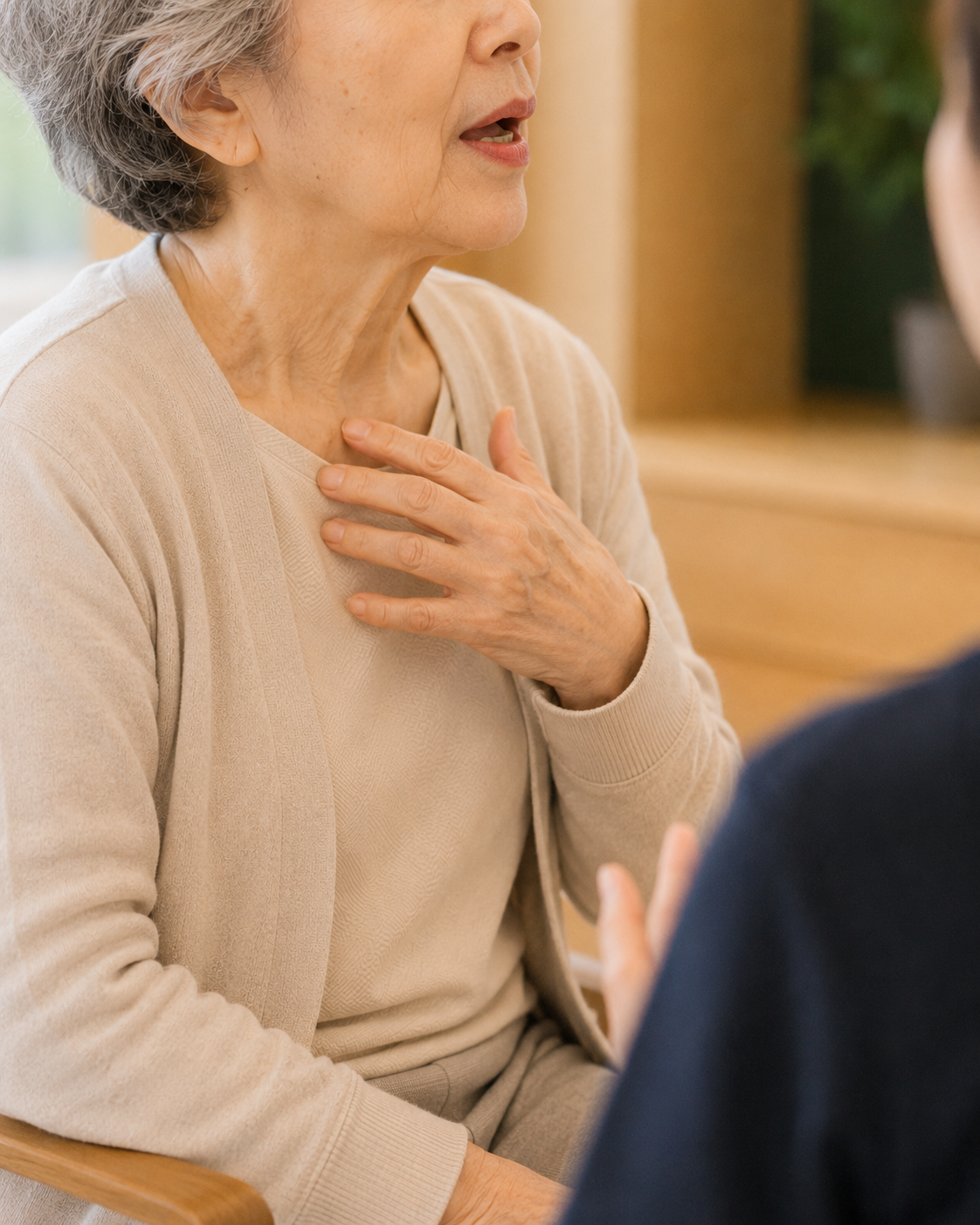 会話を楽しむ様子（イメージ）